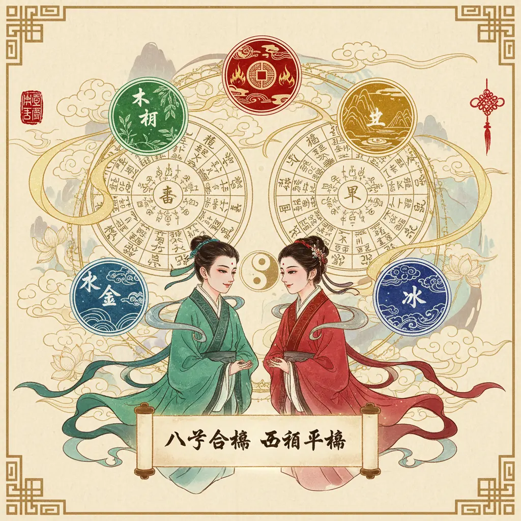 五行平衡 - 八字合婚