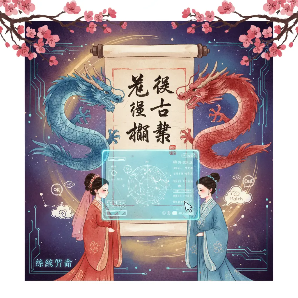 線上算命 - 紫微合婚書