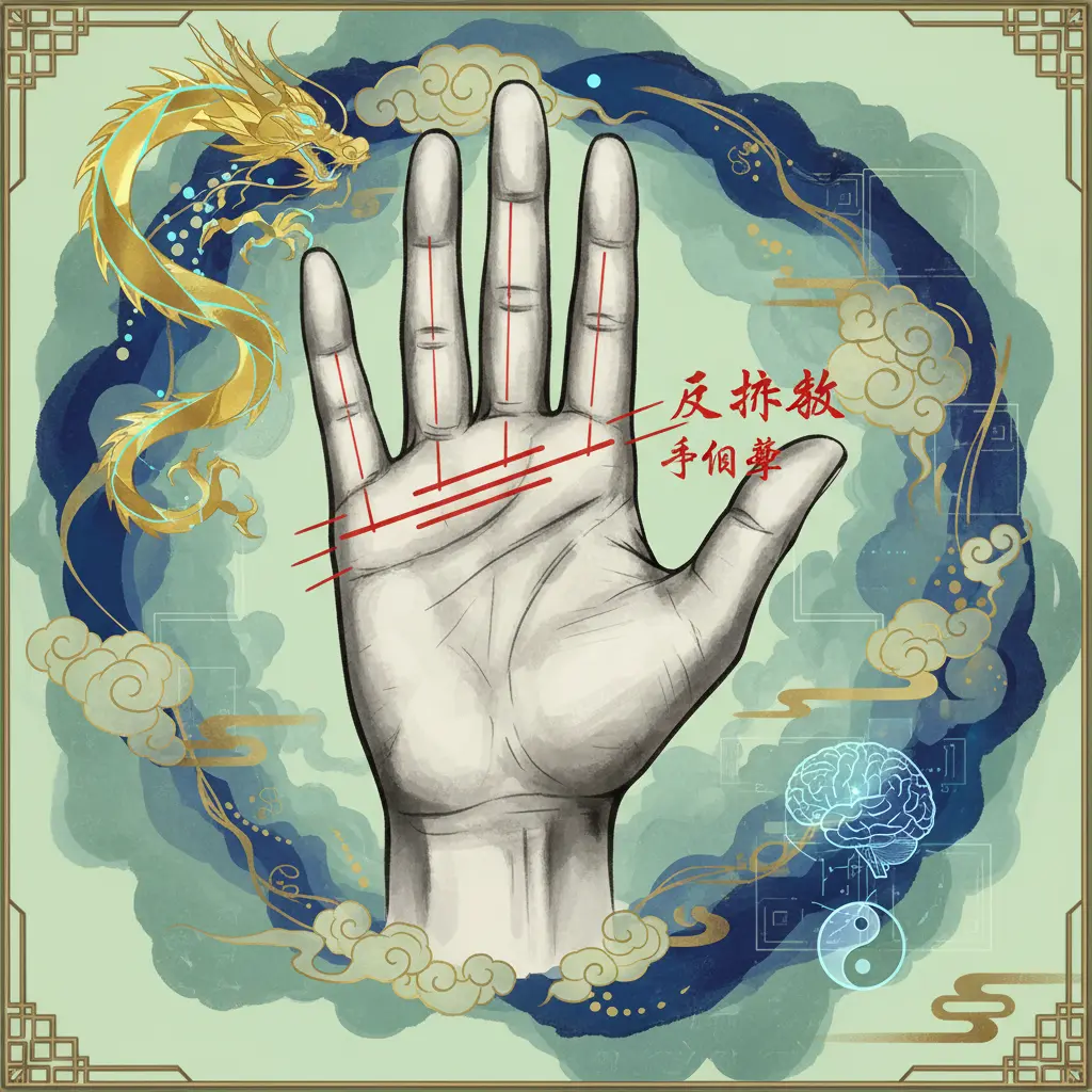 手相學 - 反抗紋