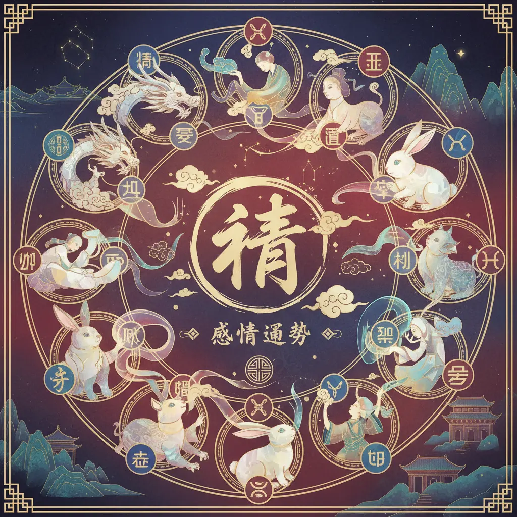 感情運勢 - 12星座