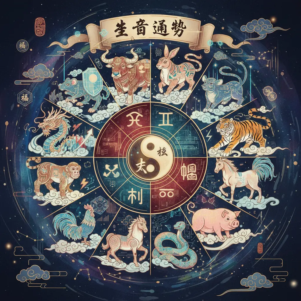生肖運勢 - 十二生肖
