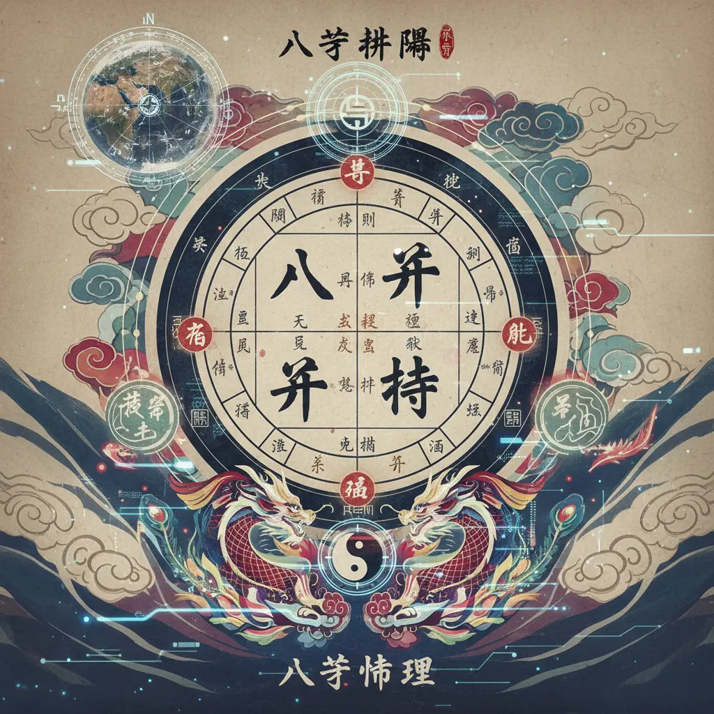 八字命理 - 八字排盤