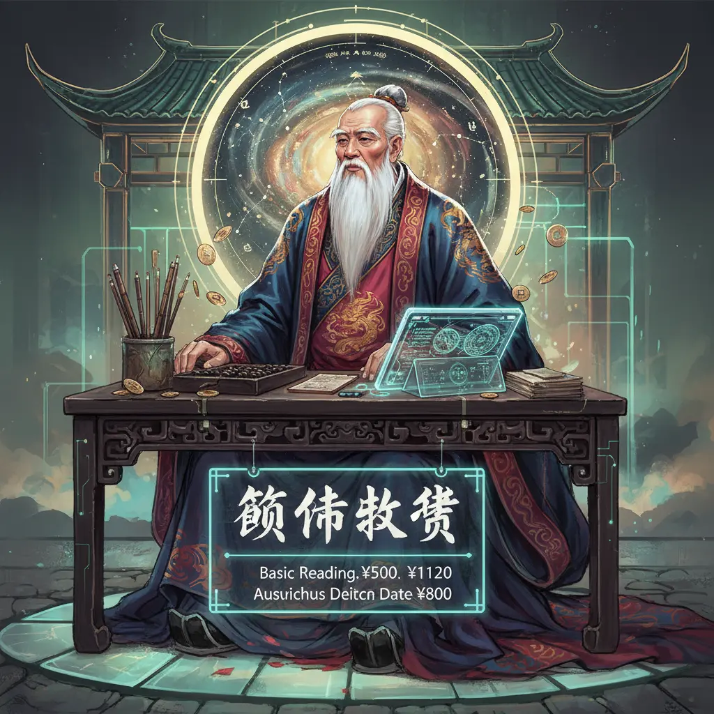 算命收費 - 算命師