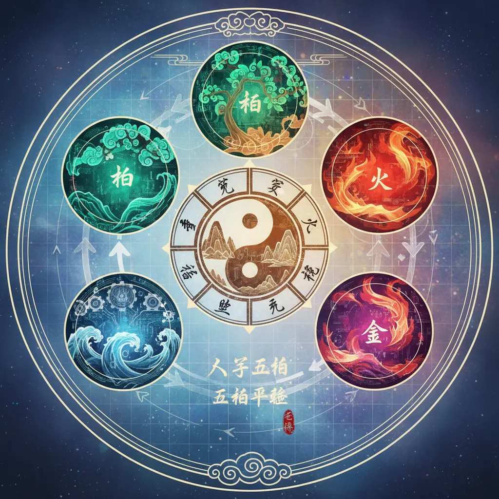 五行平衡 - 八字五行