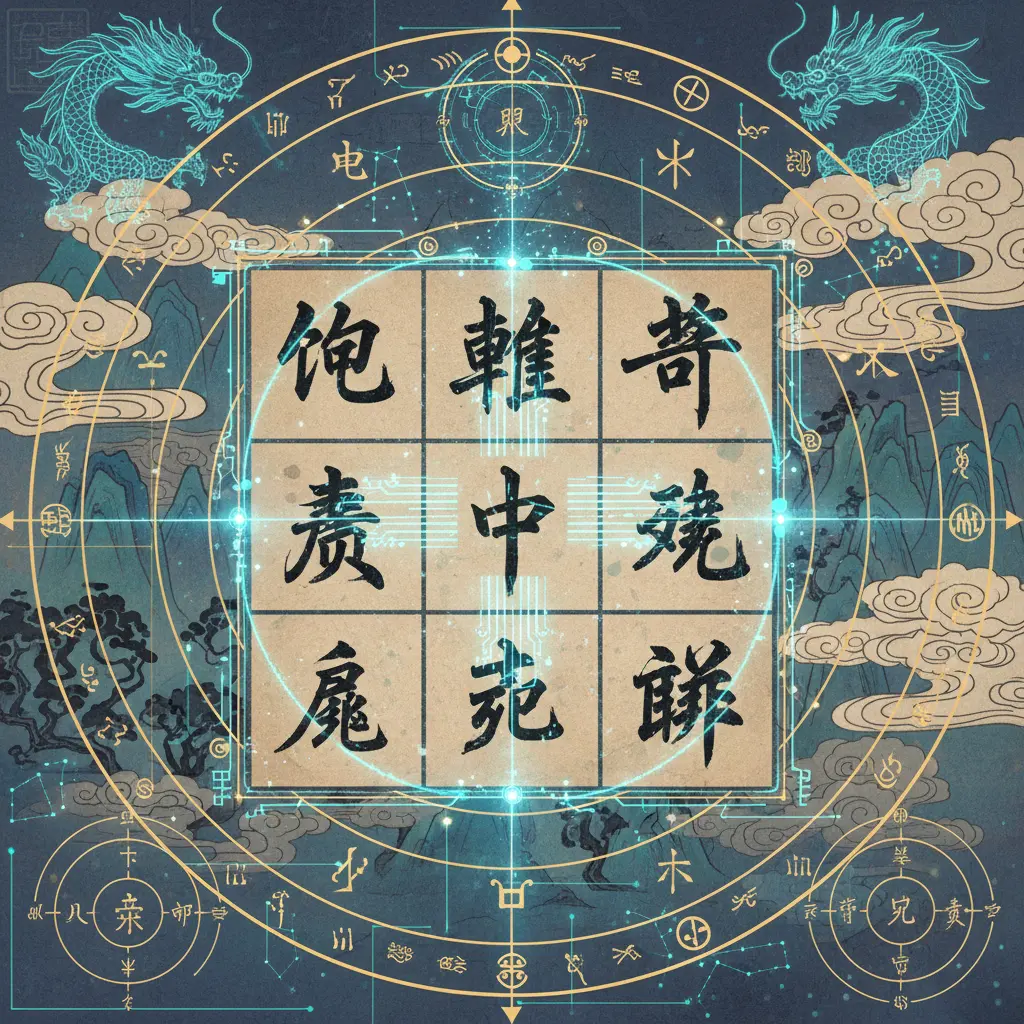 奇門遁甲 - 九宮