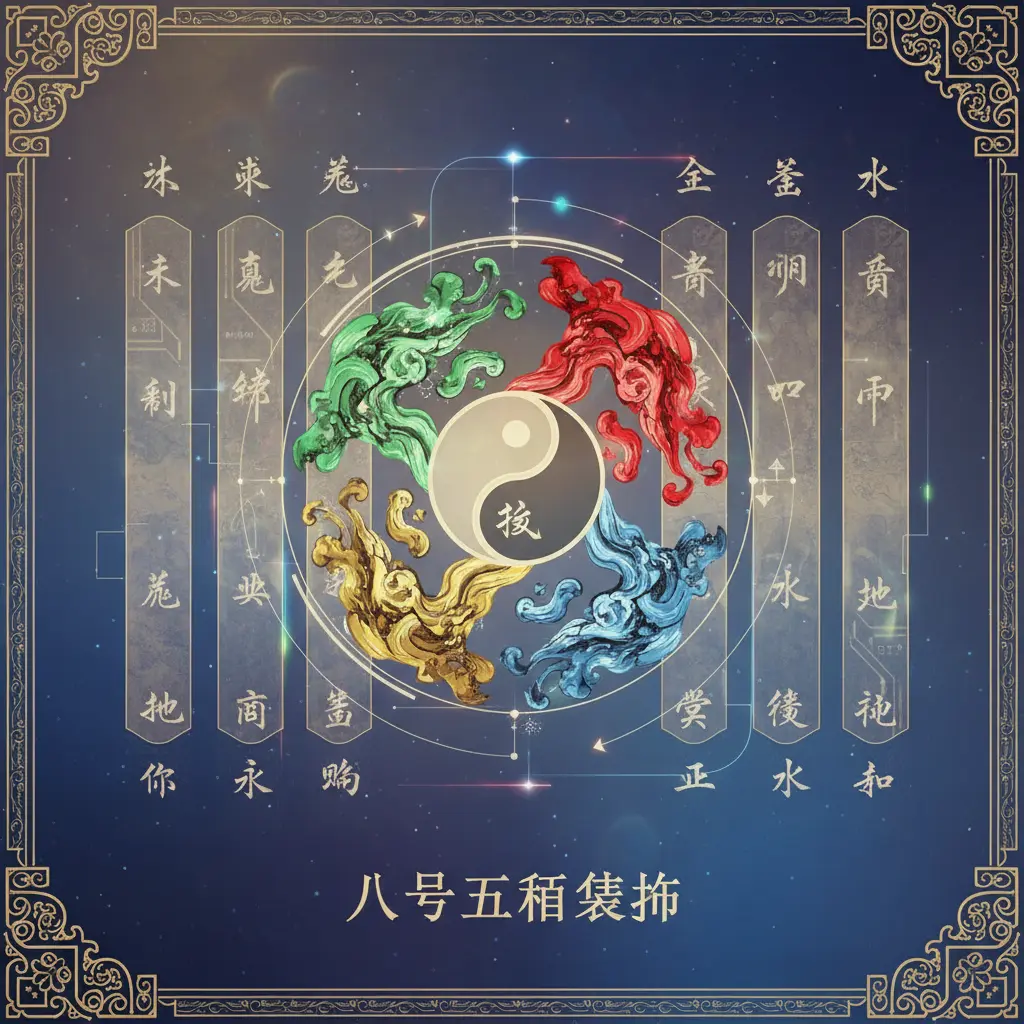 八字 - 五行結構