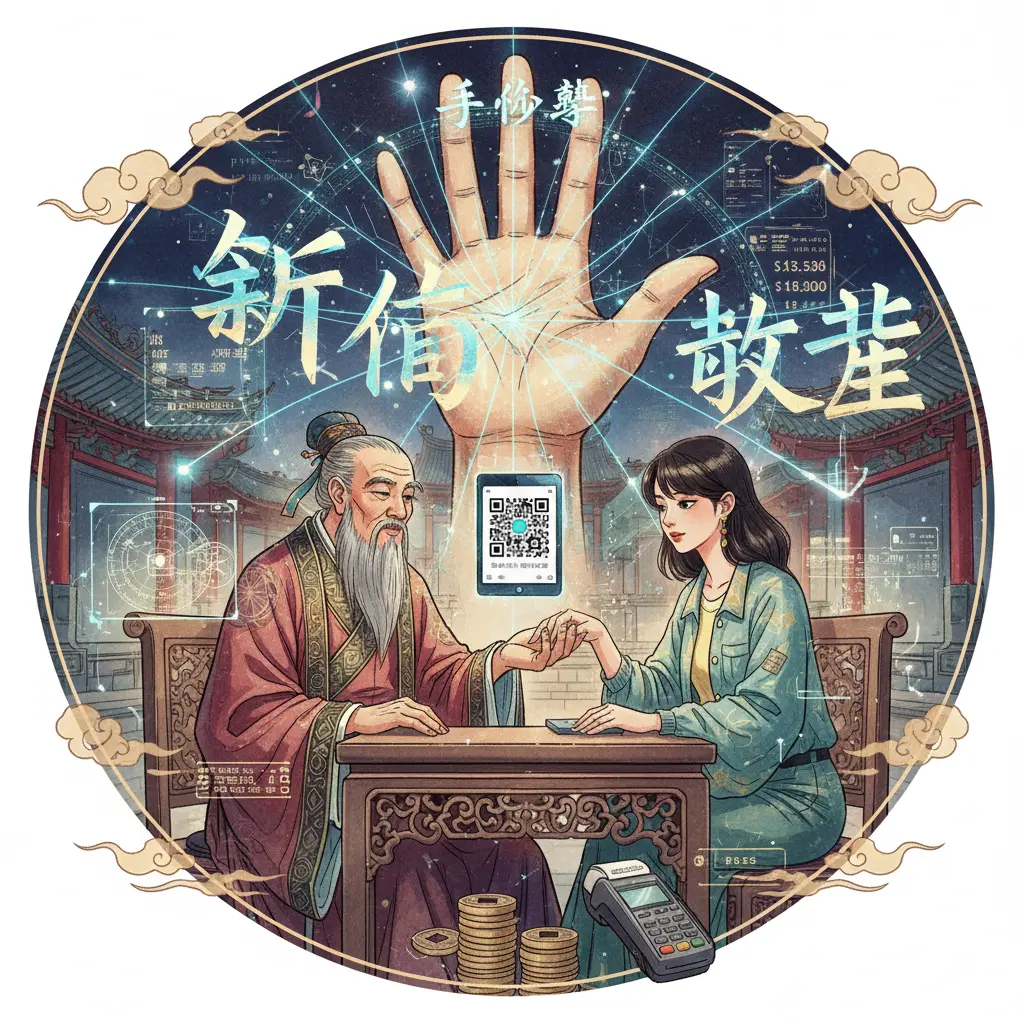 算命收費 - 手相學