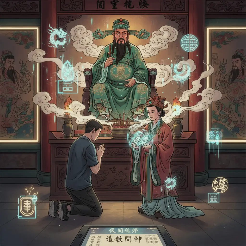 道教問神 - 民間信仰