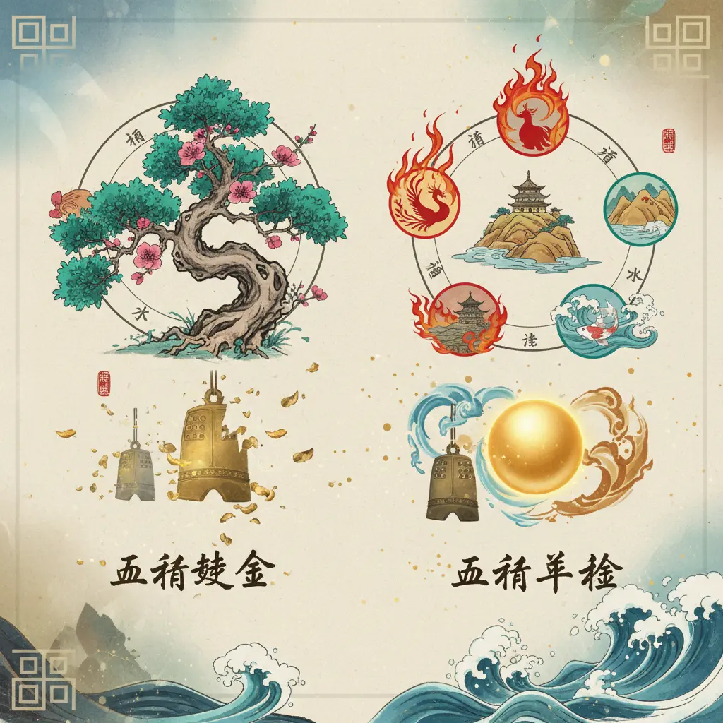 五行平衡 - 五行缺金